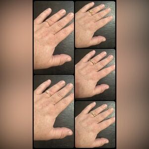 Nordstrom Rack 5 Pack Gold Stacking Rings